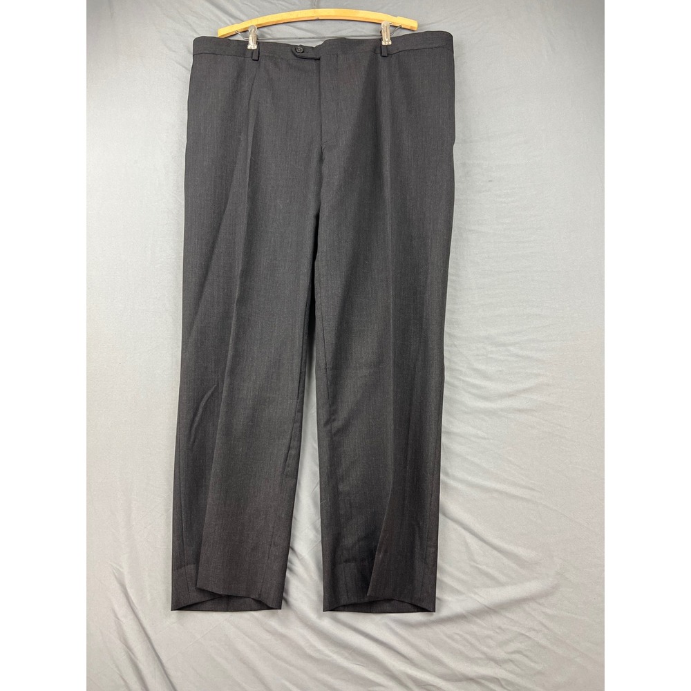 Wilke-Rodriguez Dress Pants Mens 42x30 Charcoal Gray Exc Modern Fit Trousers
